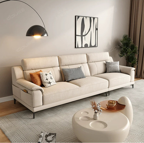DIPU Theodore Minimalist Internet Celebrity Cream Sofa from DIPU