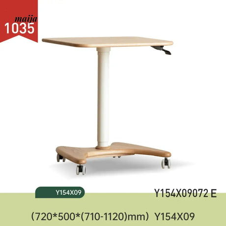 GENJI Lucian Solid Wood Lifting Work Desk from GENJI