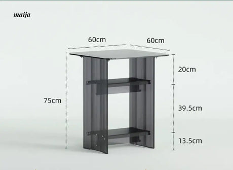PUMPKIN BOX Nordic Acrylic Tall Table from PUMPKIN BOX