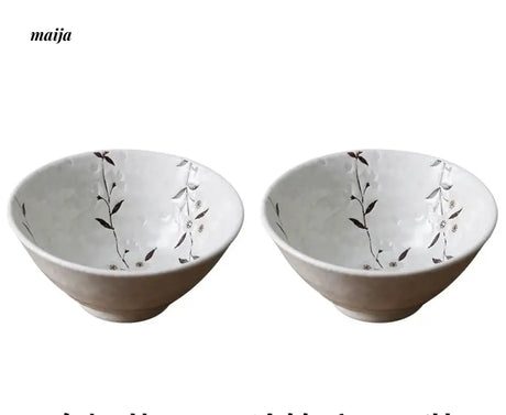 OKADA YAKI Japanese Ceramic Soup Bowl from OKADA YAKI