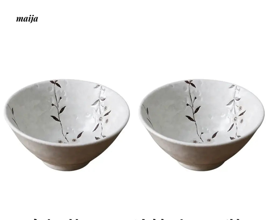 OKADA YAKI Japanese Ceramic Soup Bowl from OKADA YAKI