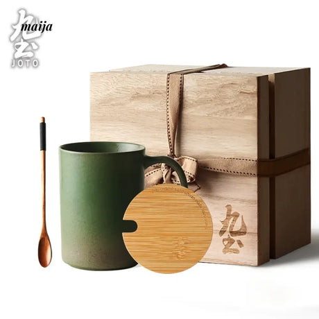 JOTO Japanese Capacious Coffee Cup for Beloved from JOTO