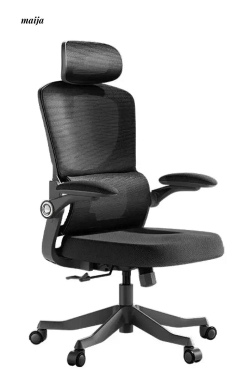 Black and White P53 Computer Chair from Hbada