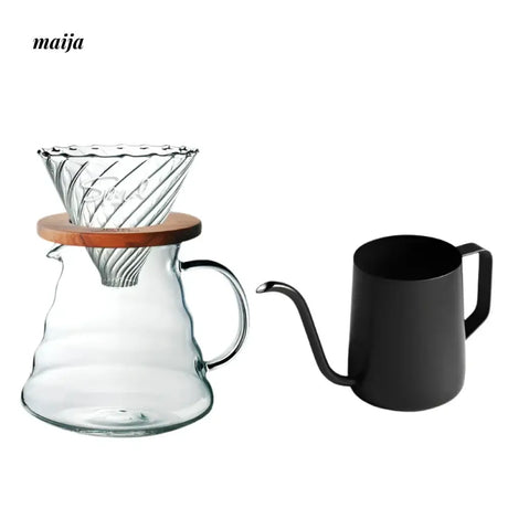 JOTO Handcrafted Coffee Filter Cup Solid Wood V60 Pink from MOSE