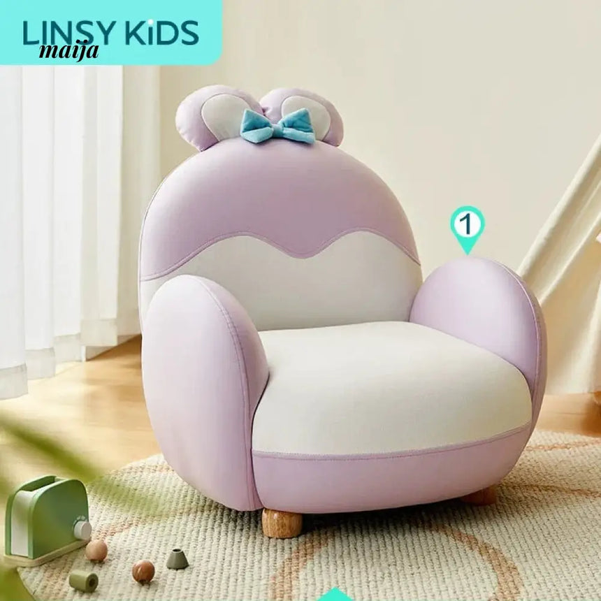 LINSYKIDS Cartoon Children's Reading Sofa from LINSY KIDS