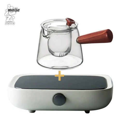 JOTO Glass Teapot Bubble Tea Cup Kung Fu Tea from JOTO