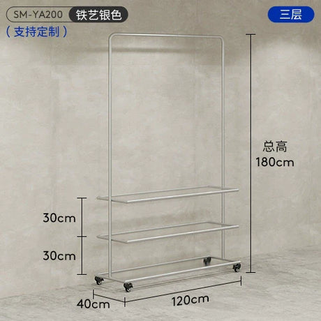 SM Stella Stainless Steel Clothing Prop Stand from SM