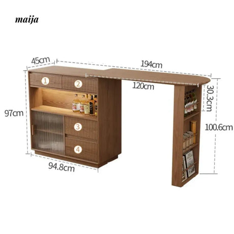 FUYUKI Macon Bar Table from FUYUKI