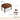 GENJI Safiya Solid Wood Foldable Dining Table from GENJI