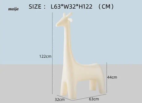 LOWERLEFT Giraffe Kids Shoe Stool from Lower Left