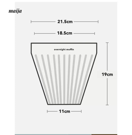 CIIREALS Overnight Muffin Ceramic Planter from maija