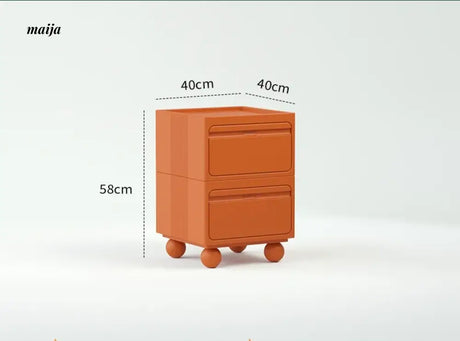 PUMPKIN BOX Modern Minimalist Bedside Cabinet from PUMPKIN BOX