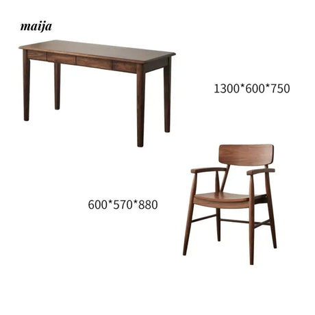 XIXI Aiden Solid Wood Office Desk from XIXI