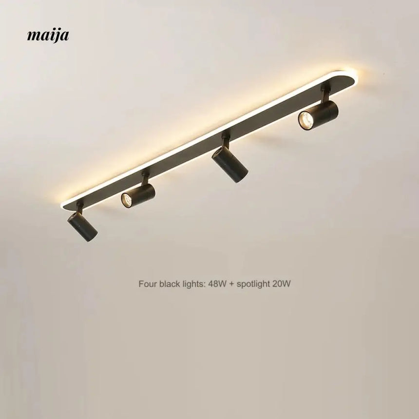 Toulon Long Bar LED Ceiling Light from maija