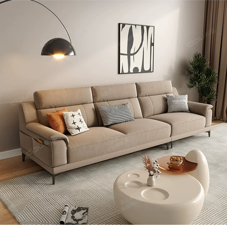 DIPU Theodore Minimalist Internet Celebrity Cream Sofa from DIPU