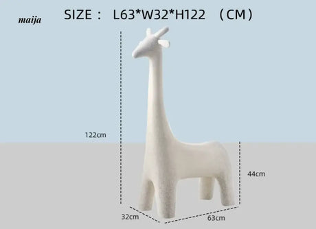LOWERLEFT Giraffe Kids Shoe Stool from Lower Left