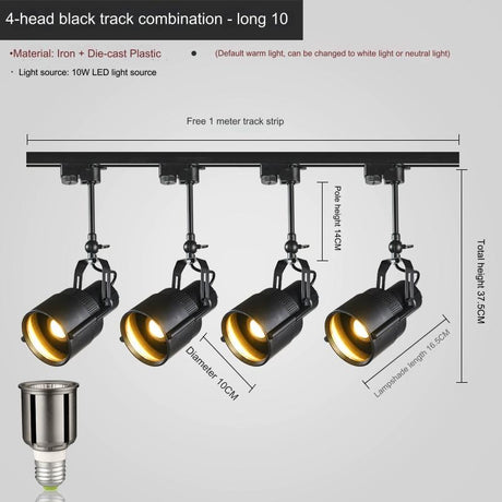 MODENG Retro Spotlight Bar Ceiling Light from MODENG