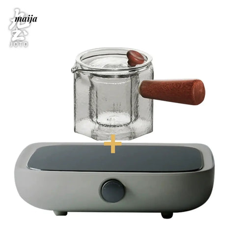 JOTO Glass Teapot Bubble Tea Cup Kung Fu Tea from JOTO