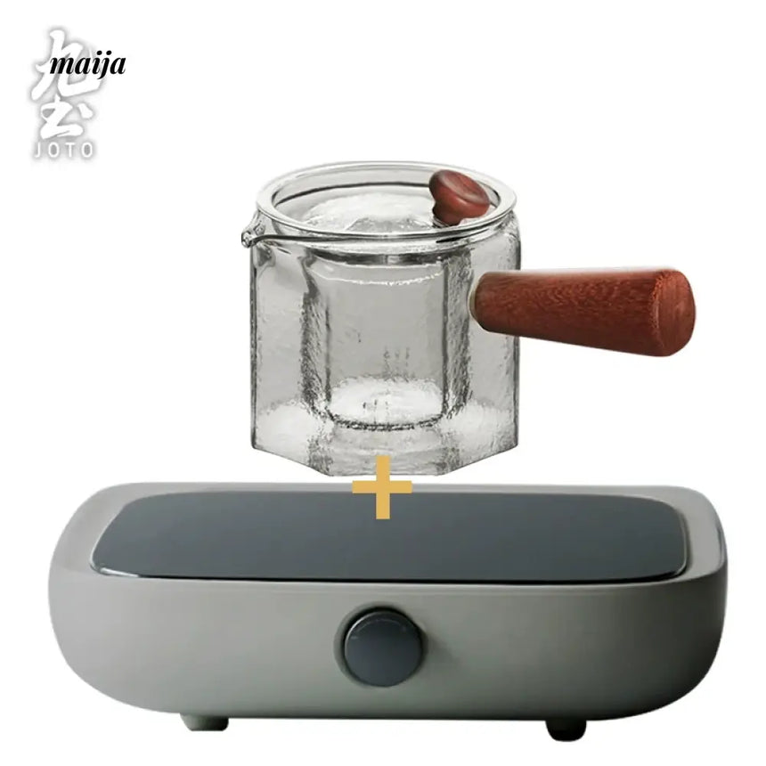 JOTO Glass Teapot Bubble Tea Cup Kung Fu Tea from JOTO