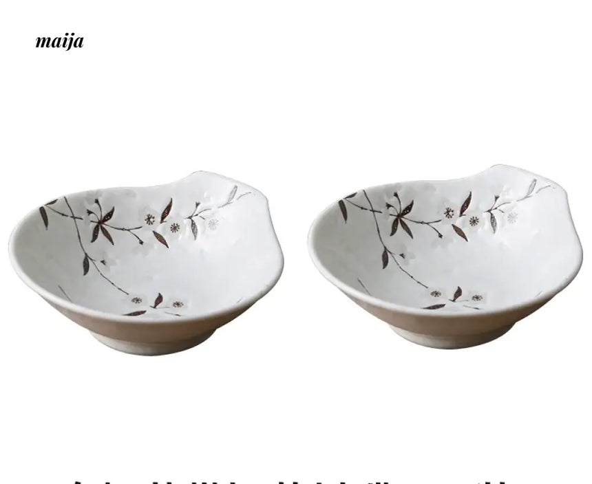 OKADA YAKI Japanese Ceramic Soup Bowl from OKADA YAKI
