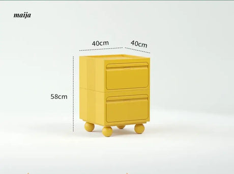 PUMPKIN BOX Modern Minimalist Bedside Cabinet from PUMPKIN BOX