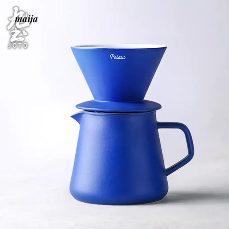 JOTO Rhine Blue Handcrafted Coffee Filter V60 Set from JOTO
