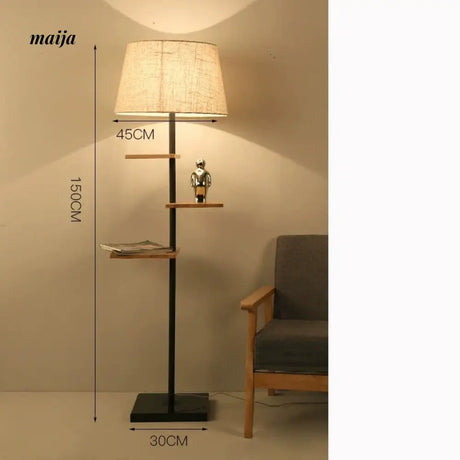 CH LIGHTING Floor Lamp with Scandinavian Lantern from CH LIGHTING