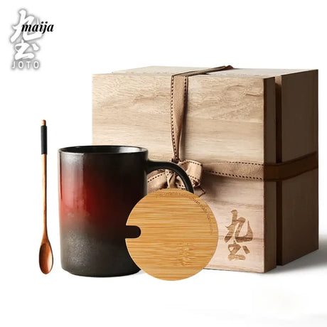 JOTO Japanese Capacious Coffee Cup for Beloved from JOTO