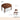 GENJI Safiya Solid Wood Foldable Dining Table from GENJI