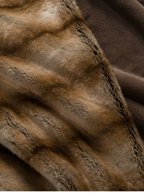 Imitation Fur Sofa Blanket from maija