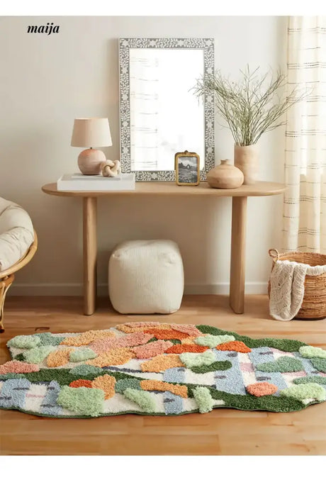 Monet Blooming Garden Rug from maija