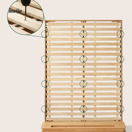 GENJI Brooklyn Solid Wood Bed from GENJI