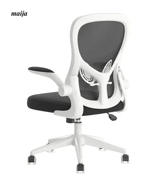 Black and White Comfortable Study Chair from Kaiyashi