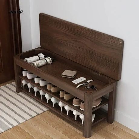 FUYUKI Colorado Shoe Storage Bench from FUYUKI