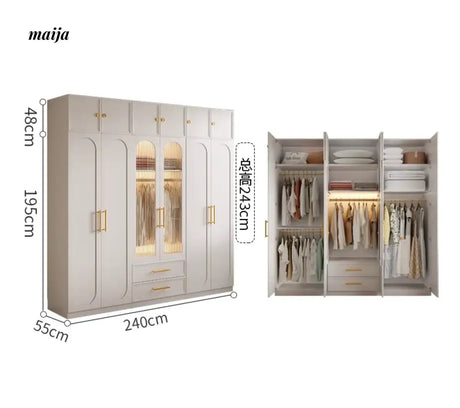 MEIHOUSE French Dressing Table Wardrobe from MEIHOUSE