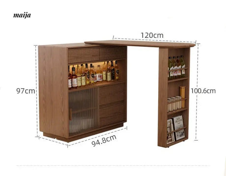FUYUKI Macon Bar Table from KENZAKI