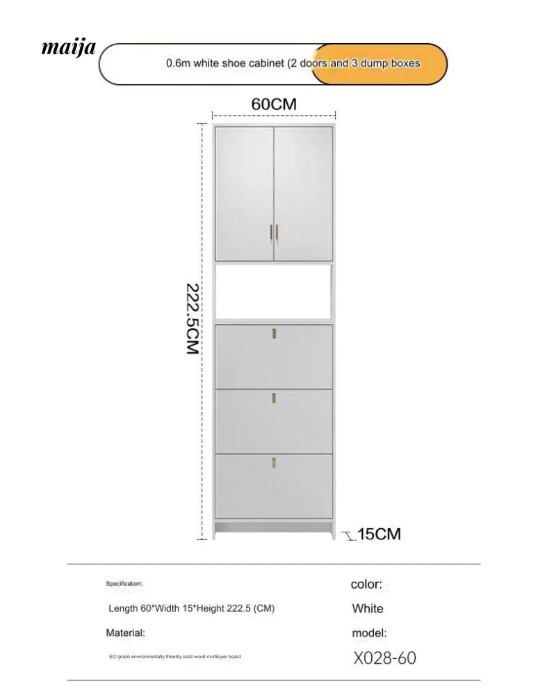 Noble Ultra Thin Shoe Cabinet from MODENG