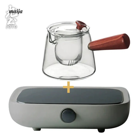 JOTO Glass Teapot Bubble Tea Cup Kung Fu Tea from JOTO