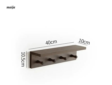 OGI NO RYOHIN Bedroom Wall Hook and Hanging Shelf from HOBBYTREE