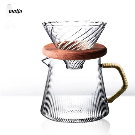 JOTO Eight Year Ceramic Coffee Filter V60 Thickened Pot from JOTO