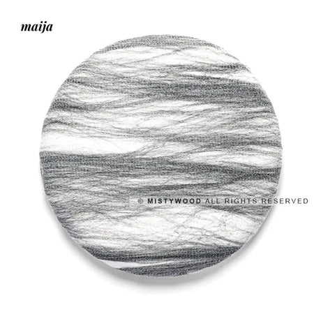 MISTYWOOD Circular Knitted Living Room Cushion from MISTYWOOD