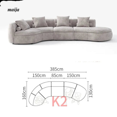 NAVI Emelie Curve Sofa from NAVI