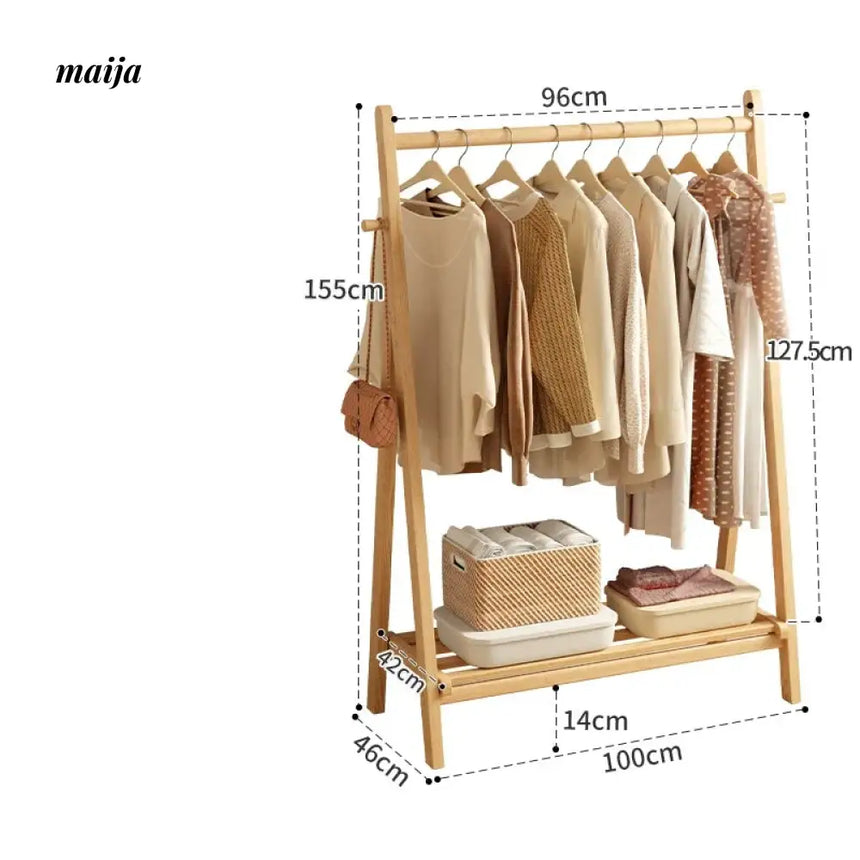 FUYUKI Cusseta Clothing Rack from KENZAKI