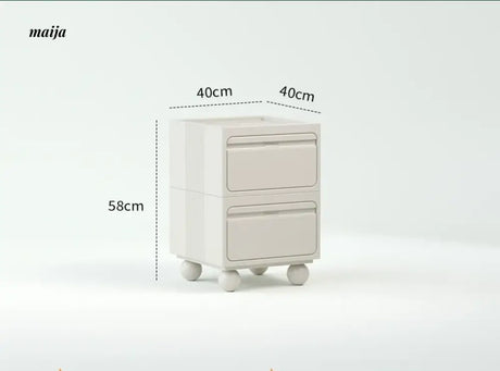 PUMPKIN BOX Modern Minimalist Bedside Cabinet from PUMPKIN BOX