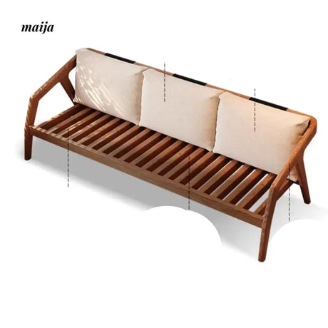 Mikolaj Solid Wood Sofa from AI
