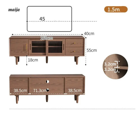 FUYUKI Dallas TV Cabinet from FUYUKI