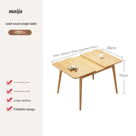 FUYUKI Extendable Dining Table from FUYUKI