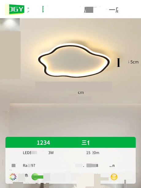 GVG Ultra Thin Minimalistic Ceiling Light from GVG