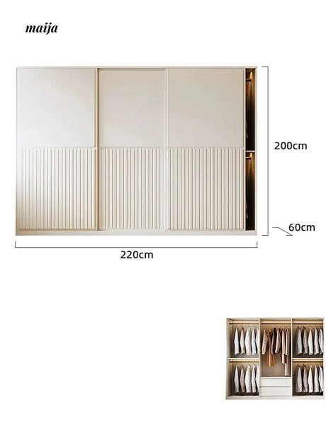 Castaneda Sliding Door Wardrobe from maija