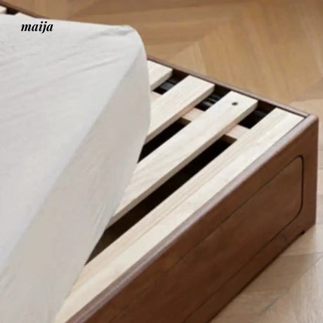 GENJI High Bunk Solid Wood Box Bed from GENJI